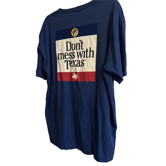 Buc-ee's Other - BUC-EES 2XL Blue "Dont Mess With Texas" T-Shirt 100% Cotton Unisex Casual Tee